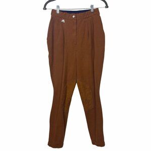 Vintage Georg Schumacher S 26 28" Inseam Equestrian Riding Pants Brown Jodhpurs